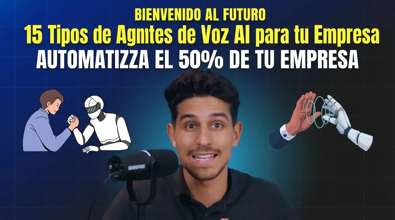 15 tipos de AI Voice Agents para tu empresa