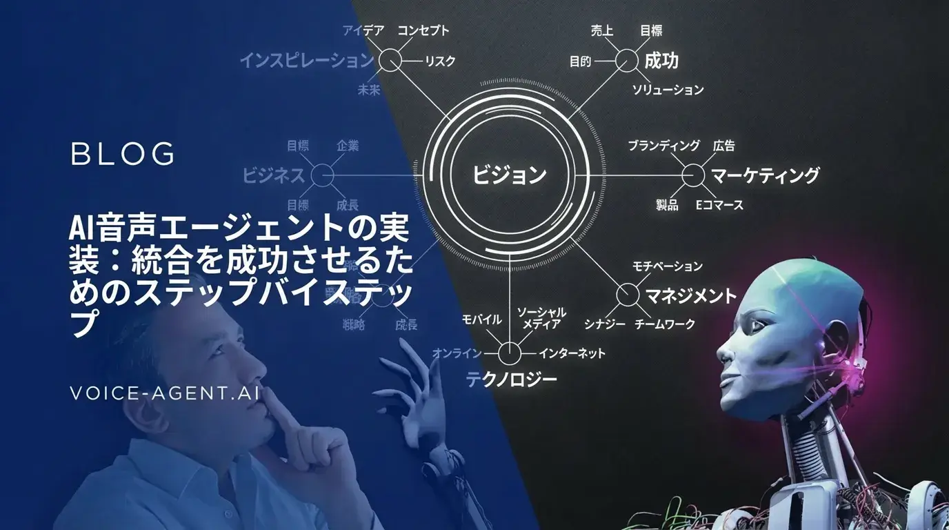 AIボイスエージェントの導入：成功するインテグレーションへのステップバイステップガイド