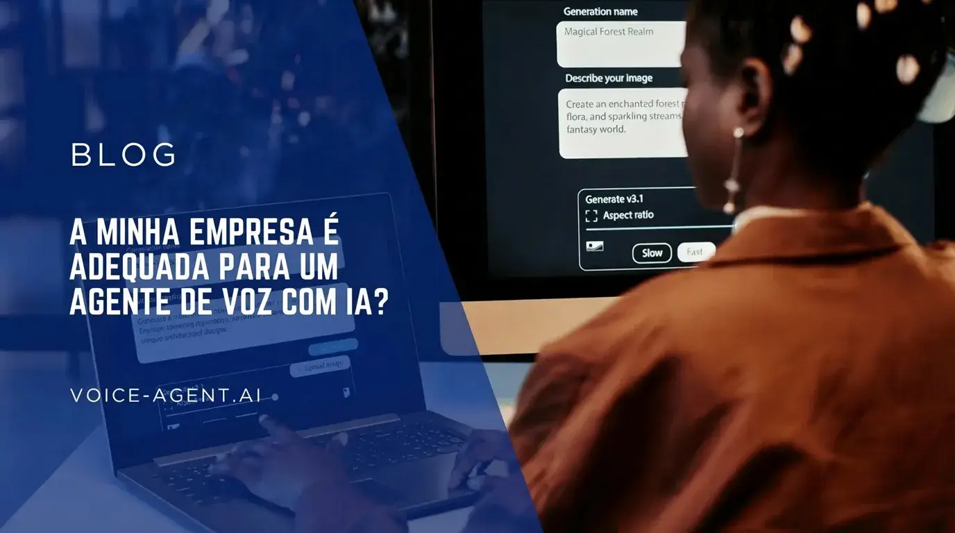 Minha empresa é adequada para um agente de voz com IA?