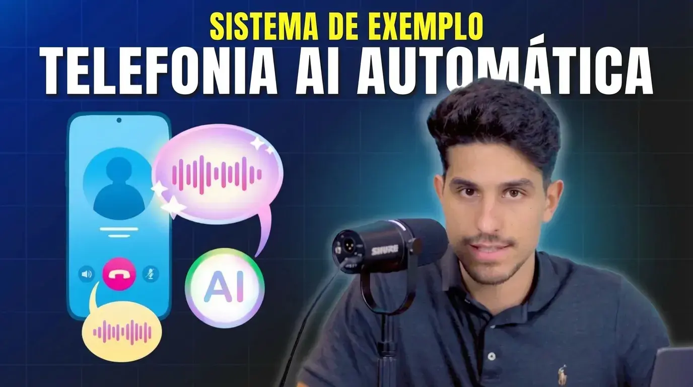 Demo ao vivo: AI Voice Agents são o próximo nível da automação